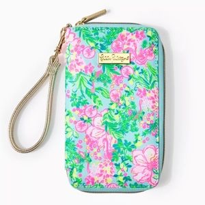 NWT LILLY PULITZER Tiki Palm WRISTLET